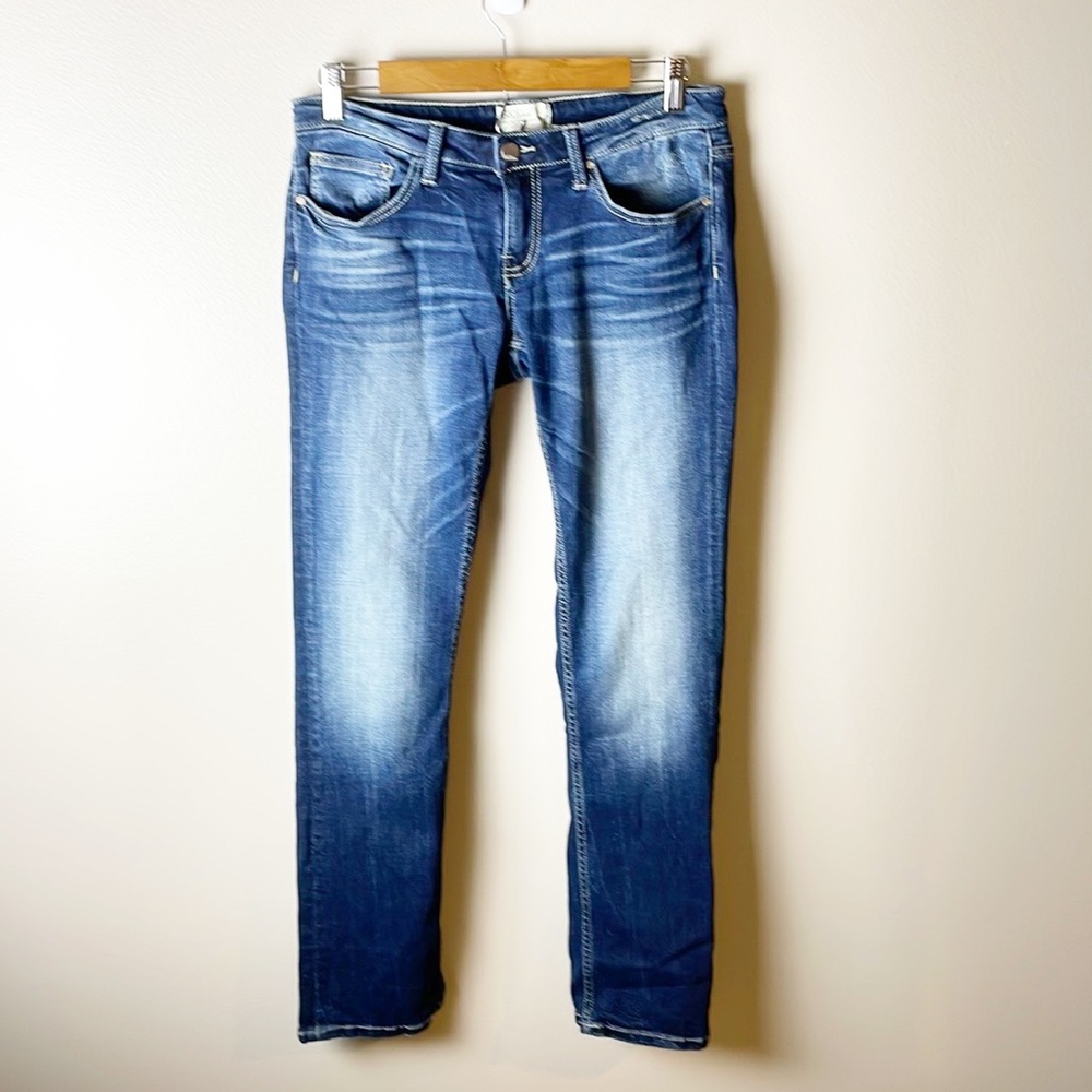 BKE Denim Stella Straight jeans women size 28x31.5